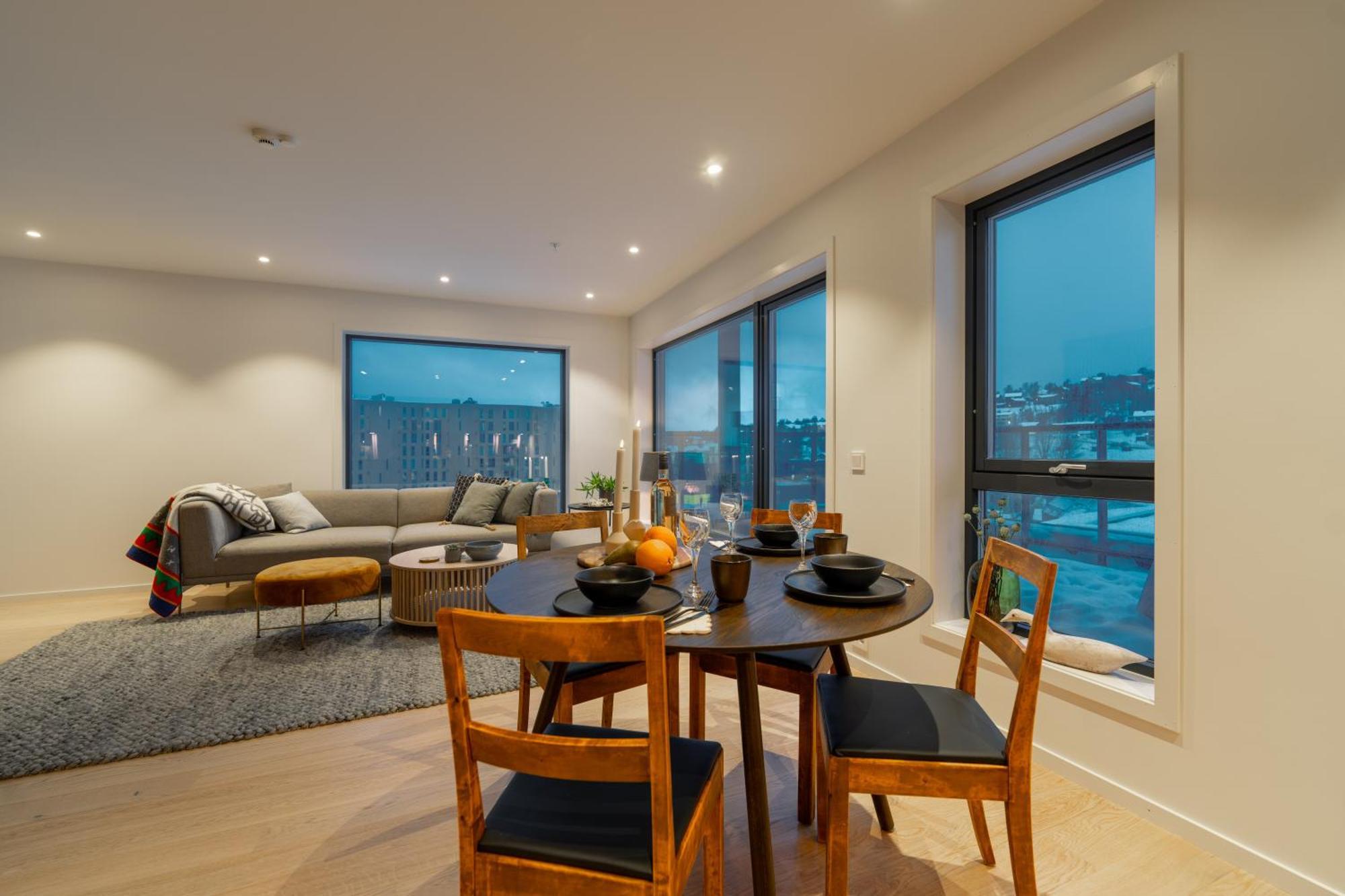Northern Light Apartments - Nyholmen Luxury Penthouse B Tromsø Exteriör bild
