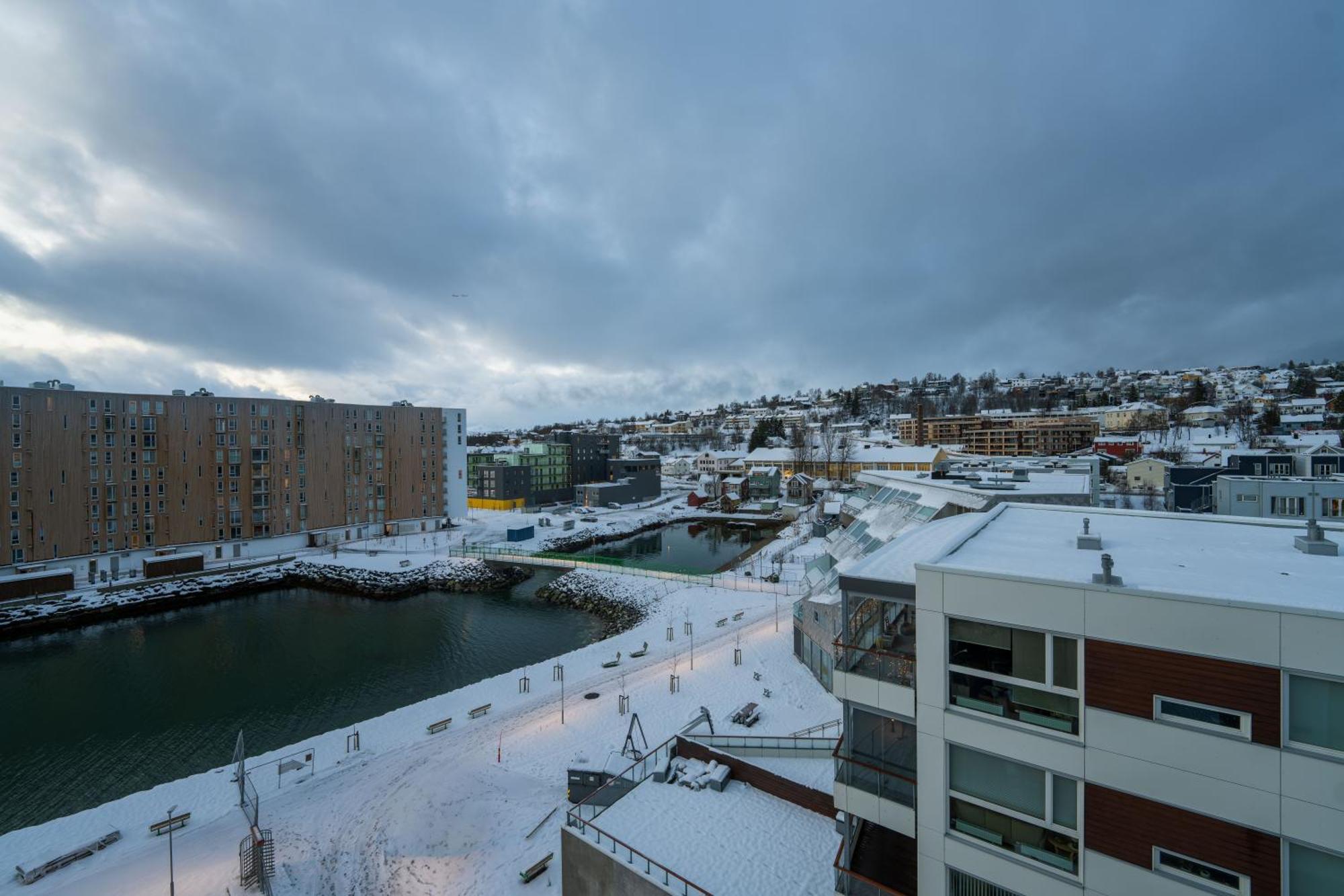 Northern Light Apartments - Nyholmen Luxury Penthouse B Tromsø Exteriör bild