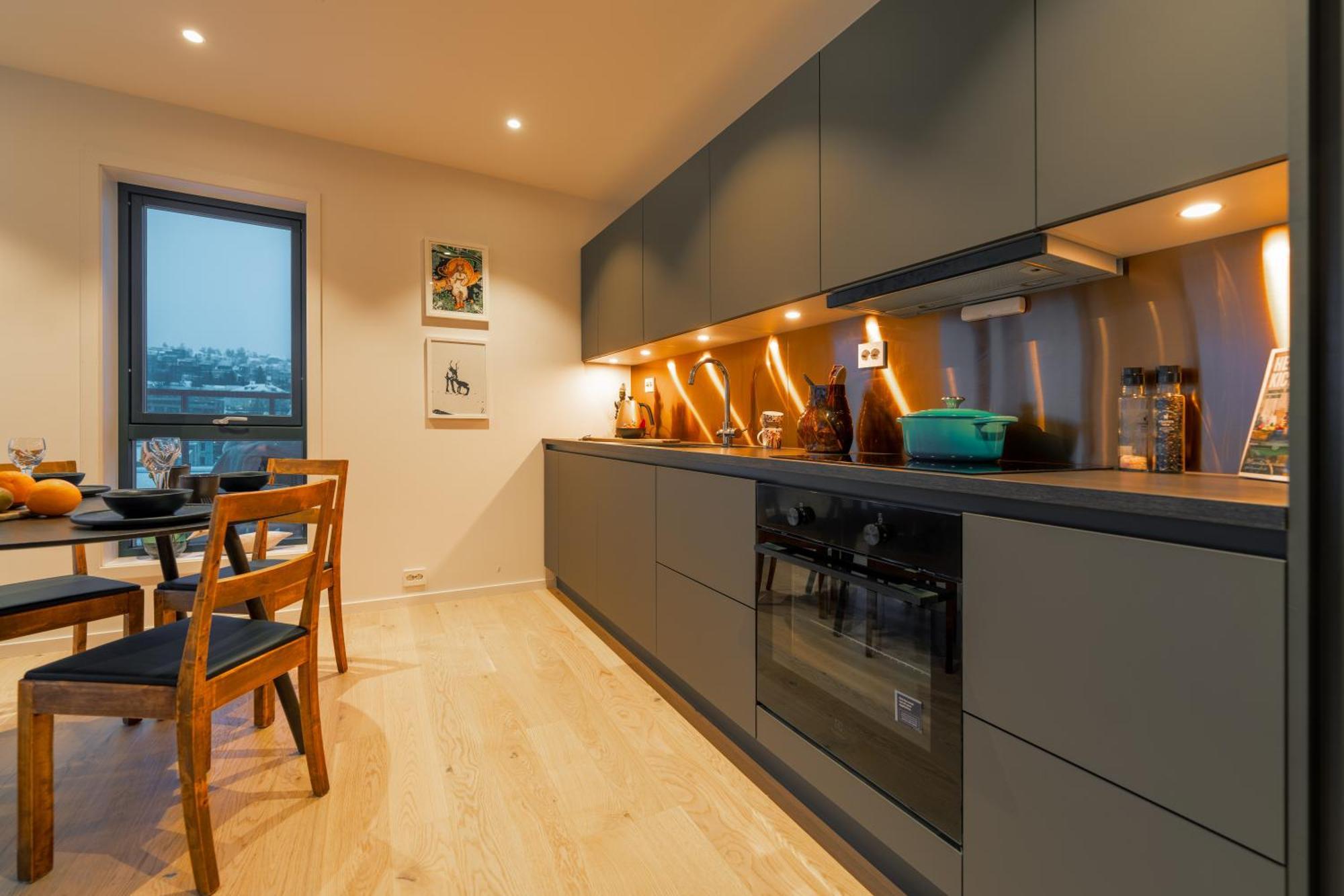Northern Light Apartments - Nyholmen Luxury Penthouse B Tromsø Exteriör bild