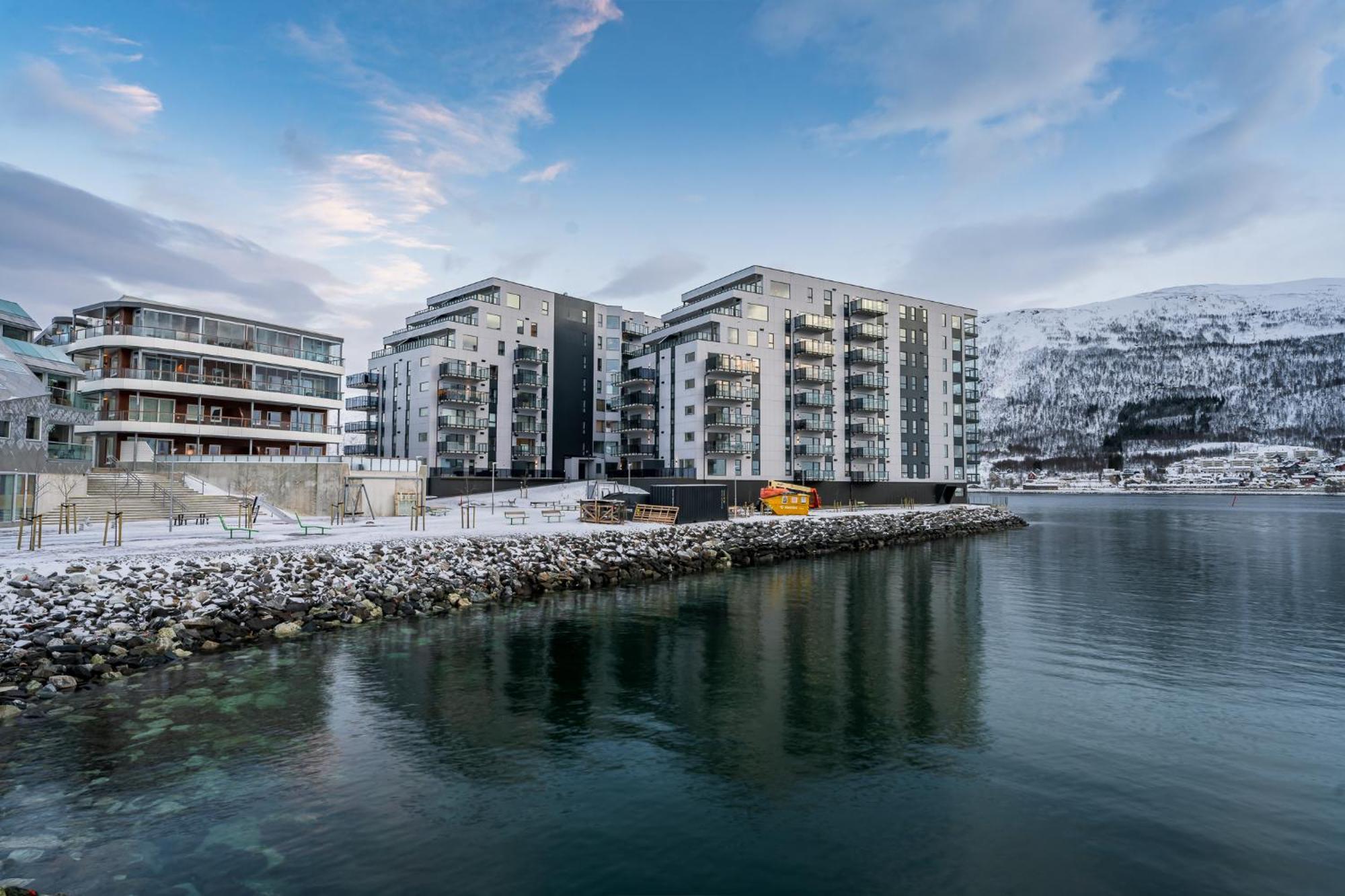 Northern Light Apartments - Nyholmen Luxury Penthouse B Tromsø Exteriör bild